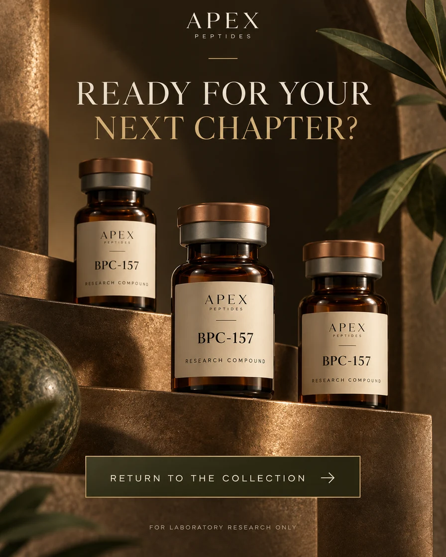 BPC-157: Ready for your next chapter?