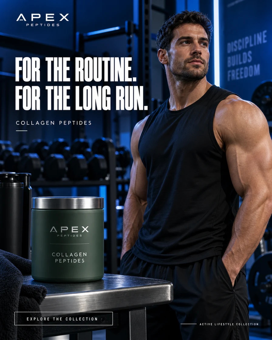 Collagen Peptides: For the routine. For the long run.