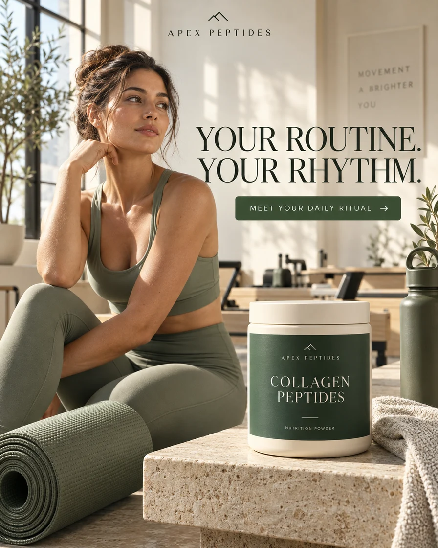 Collagen Peptides: Your routine. Your rhythm.