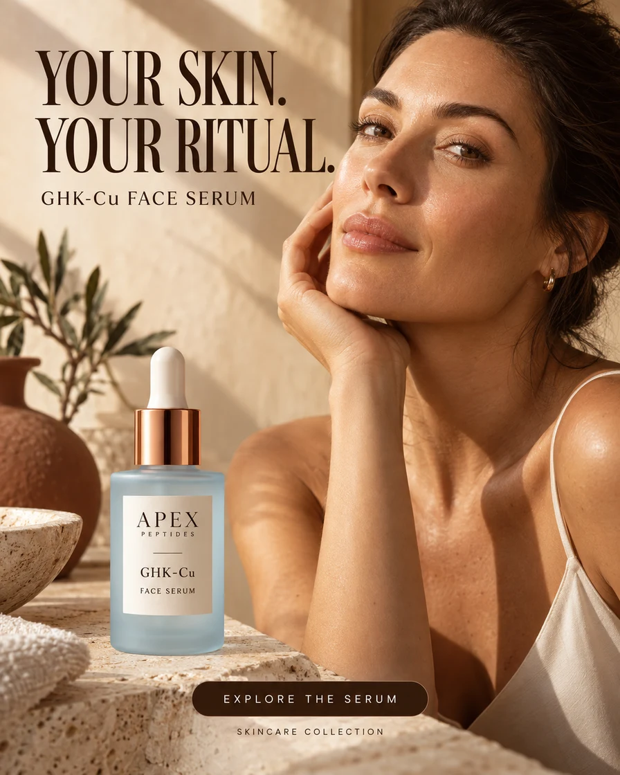 GHK-Cu: Your skin. Your ritual.