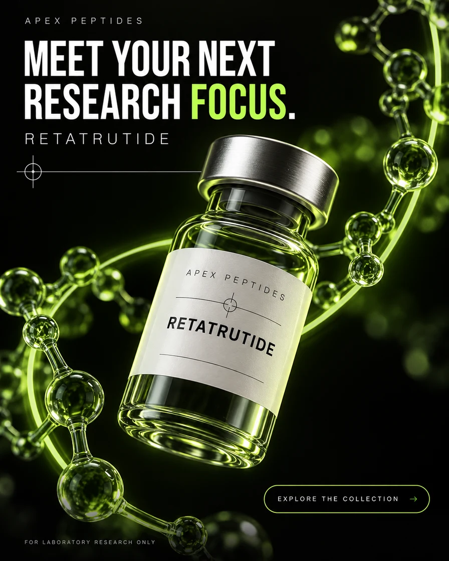Retatrutide: Meet your next research focus.